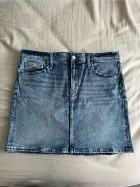 J. Crew Light Blue Denim Mini Skirt